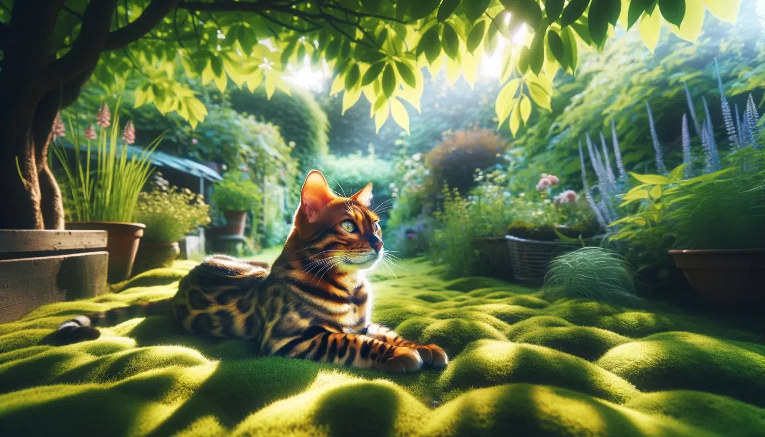 Cuidados Especiales en Verano para los Gatos Bengalíes