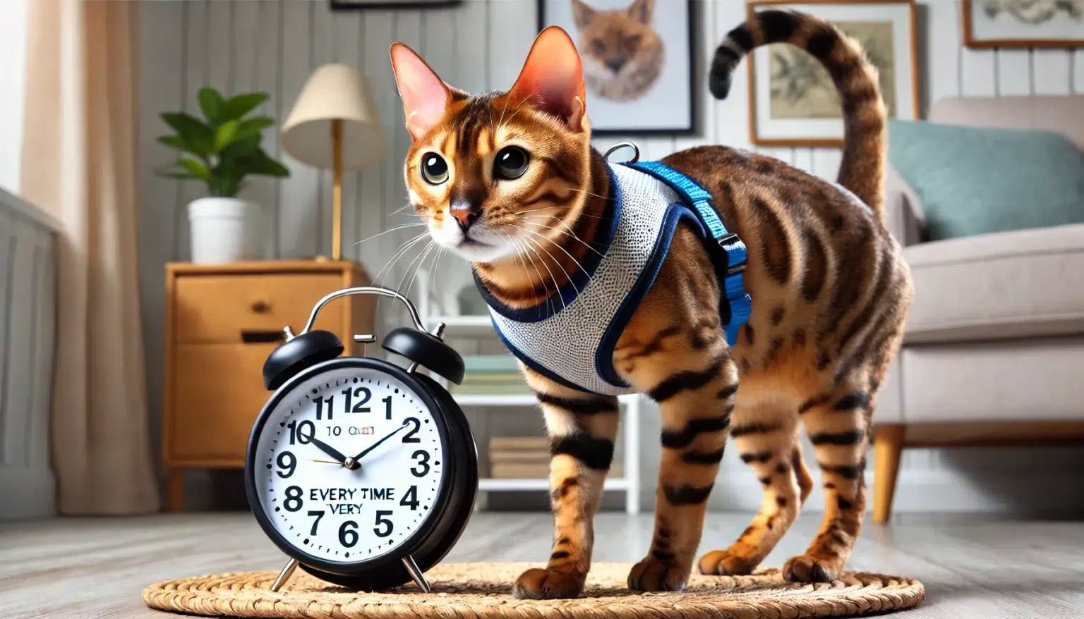 Cómo Entrenar a tu Gato Bengalí para Usar el Arnés