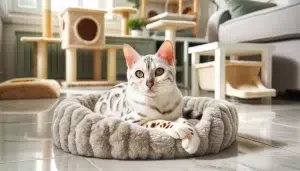 gato bengali blanco