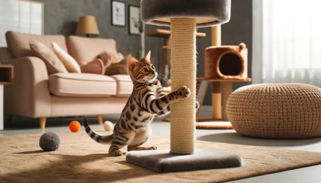 Descubre cómo minimizar el comportamiento destructivo en tu gato bengalí con técnicas prácticas y consejos útiles. Aprende a mantener a tu felino entretenido y a proteger tu hogar de arañazos y destrozos.